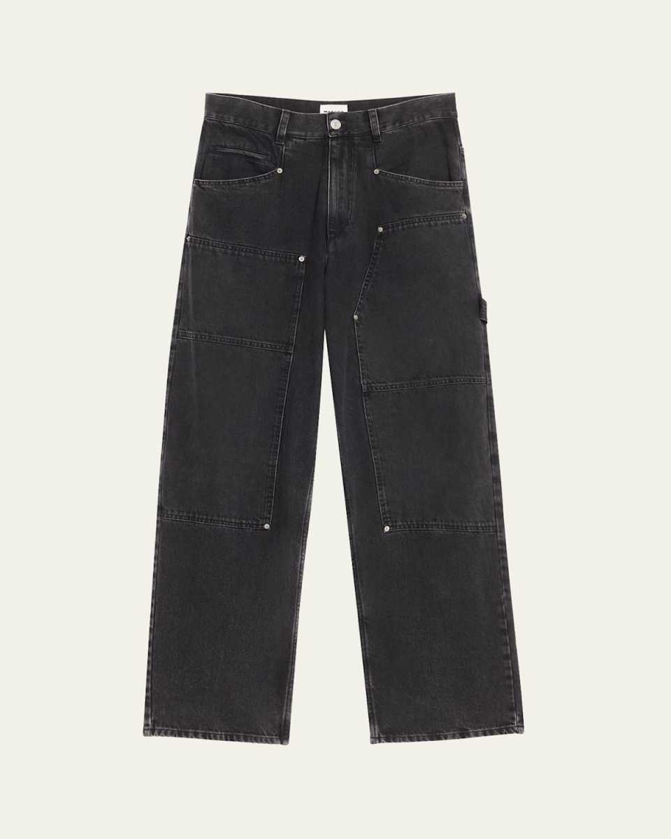Ophra Straight-Leg Carpenter Jeans